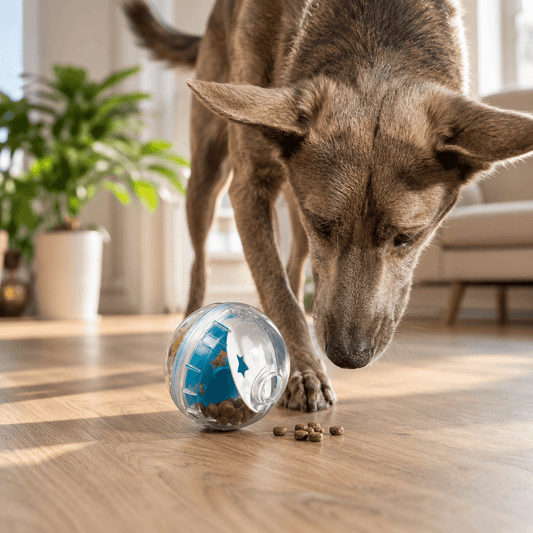 PawSmart™ Interactive Dog Treat Ball | IQ Puzzle Toy for Mental Stimulation