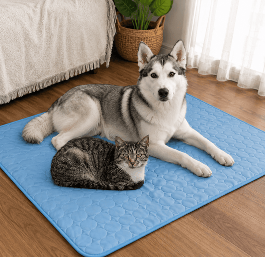 PawChill™ Cooling Pet Mat | Self-Cooling Pad for Dogs & Cats