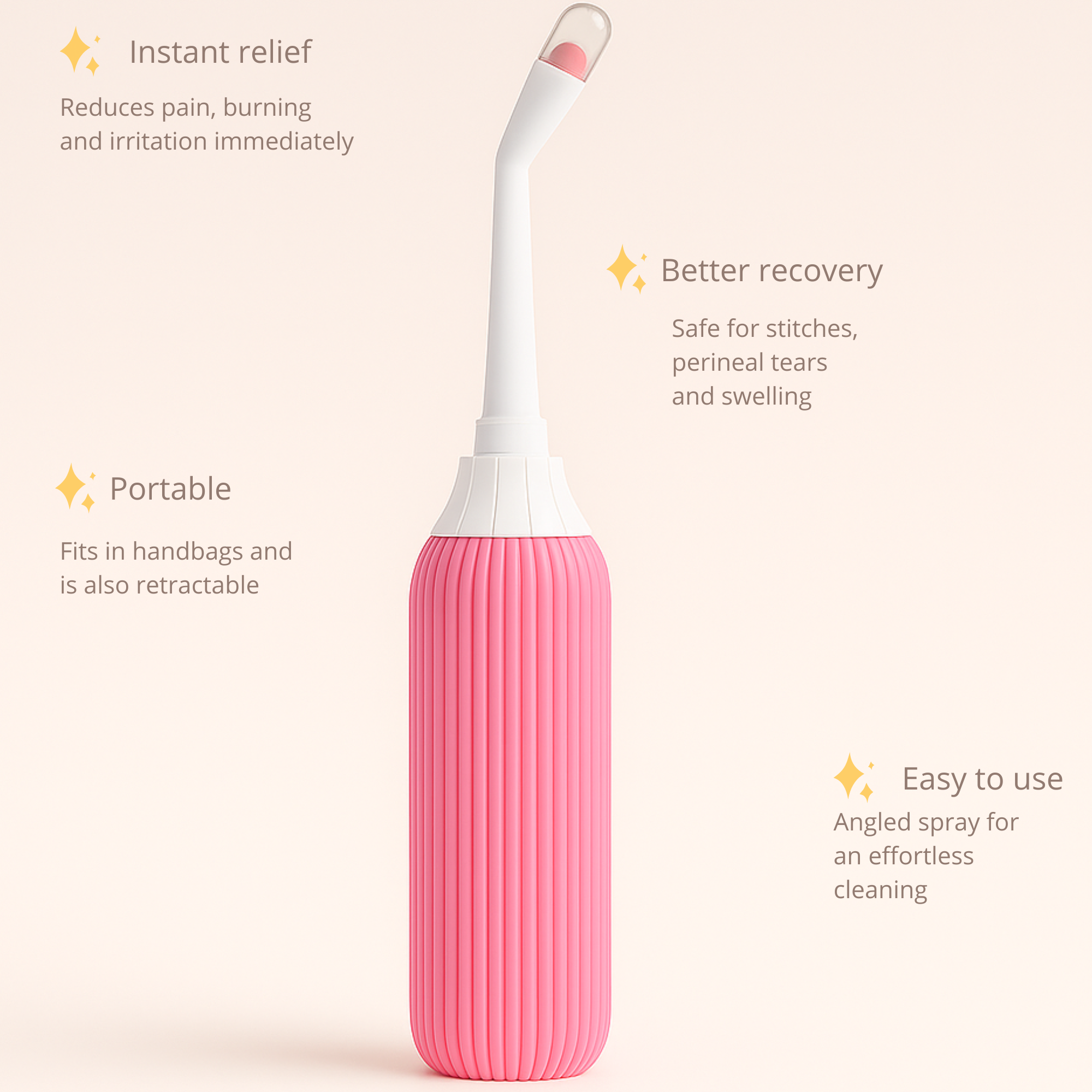 Blissora™ Portable Postpartum Bidet –  Perineal Care & Urinary Relief